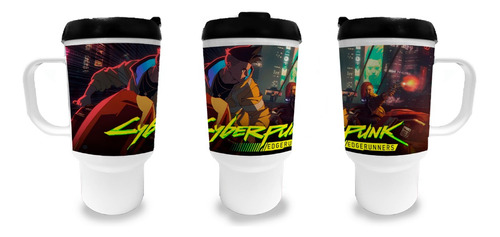 Jarro Térmico Cyberpunk Taza Vaso #03