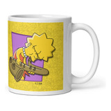 Taza Los Simpsons Lisa  Orca Ceramica 