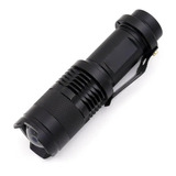 Linterna Tactica Cree Led Recargable Zoom Flash Mini Led 