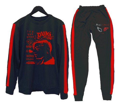 Conjunto Buzo Y Pantalón Duki Trap Hip Hop Adulto Niño