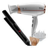 Secador De Cabelo Philco Profissional 2200w Prancha Gama