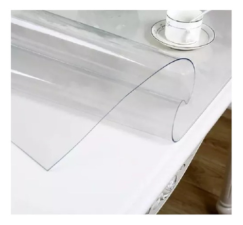 Toalha Impermeável Plástica Térmica De Mesa (1,40 X 1,40m