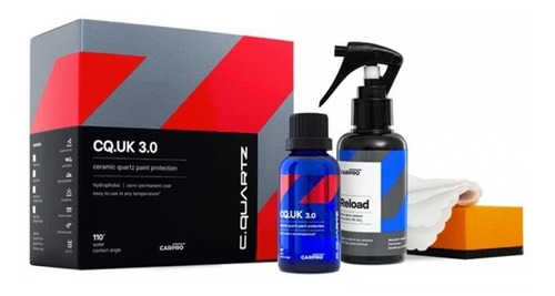 Carpro Cquartz Uk 3.0 Kit Recubrimiento Cerámico 50ml Reload