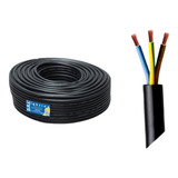 Cordón Eléctrico 3x1.5mm Negro Por 10 Metros