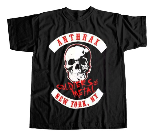 Anthrax Remera 02 Thrash Metal