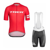 Conjunto Ciclismo Trek Red