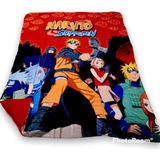 Cobertor Matrimonial Naruto Con Borrega