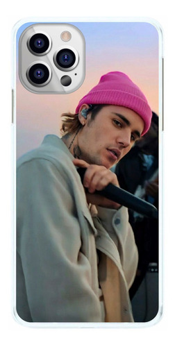 Capinha Justin Bieber Touca Rosa Capa De Celular