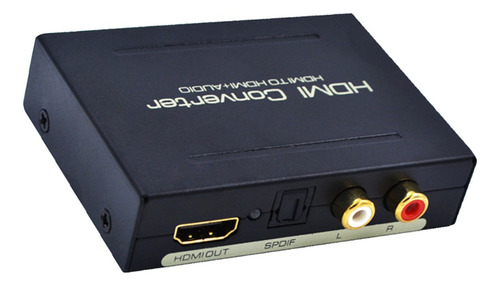 Divisor De Audio Hdmi Para Hdmi+spdif Optical Rca L/r