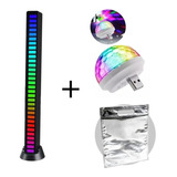 Kit Luces Gamer Audiorritmic Rgb Regalo Original Novio Novia