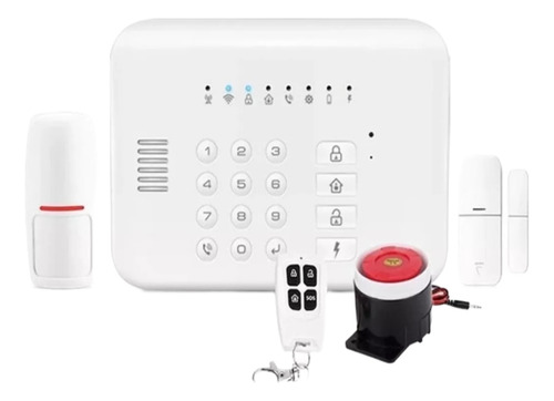 Kit De Alarma Wala 3000 Pronext  Chip Y Wifi 