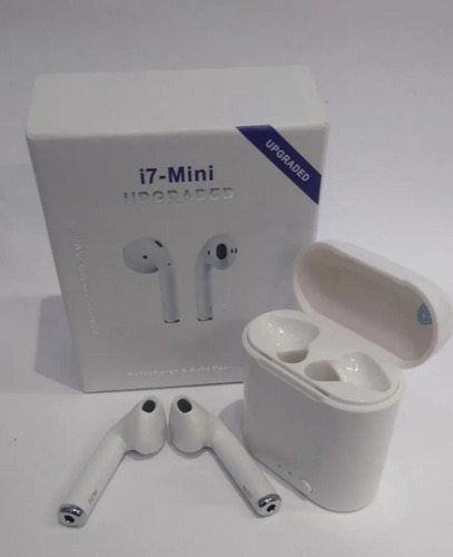 Mini Auriculares Bluetooth I7 Compatibles Con iPhone/android, Color Blanco