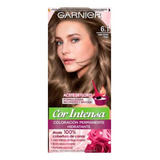 Kit Tintura, Oxidante Garnier  Cor Intensa Kit Coloración Permnente Hidratante Garnier Cor Intensa Tono 6.1 Rubio Oscuro Ceniza Para Cabello