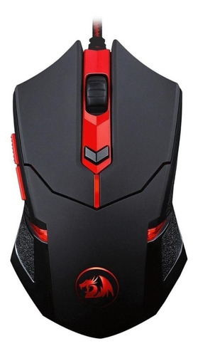 Mouse Gamer De Juego Redragon  Centrophorus M601-3 Black Y Red