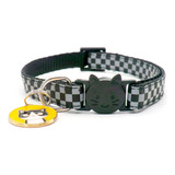 Collar De Seguridad Para Gato | Collar Anti Ahorcamiento Color Negro