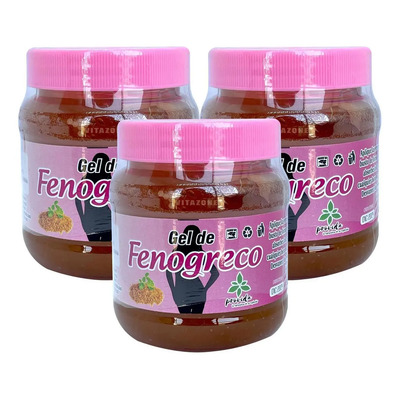 Gel De Fenogreco Busto Y Glúteos (3 Frascos) Fragancia N\u002FA Tipo de envase Frasco | MercadoLibre