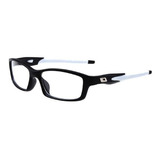 Marco Lentes Ópticos Sport Crosslink Matte Black White 52mm