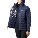 Campera Pluma Columbia Delta Ridge Down Con Capucha W