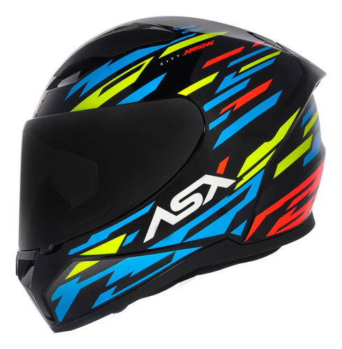 Capacete Asx City Diversos Integral Exclusivo Leve New