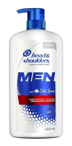 Shampoo Head & Shoulders Men Con Fragancia Old Spice 1 Litro