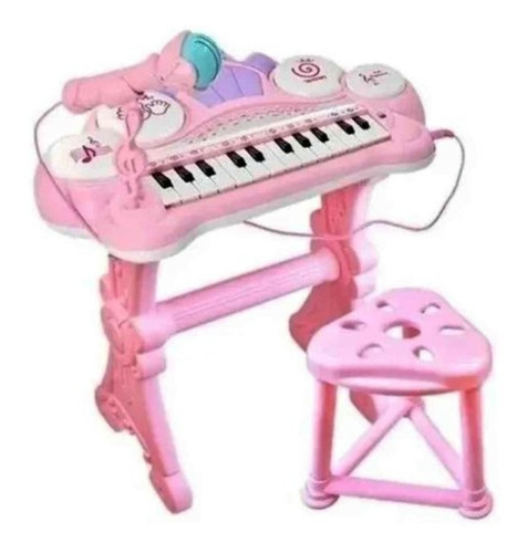 Juguete Piano Musical Niños Con Microfono