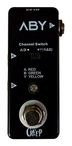 Pedal De Guitarra Creep Lef-300 Aby Switcher Box Channel Sw