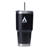 Vaso Térmico Lukout 900 Ml / Bombilla 