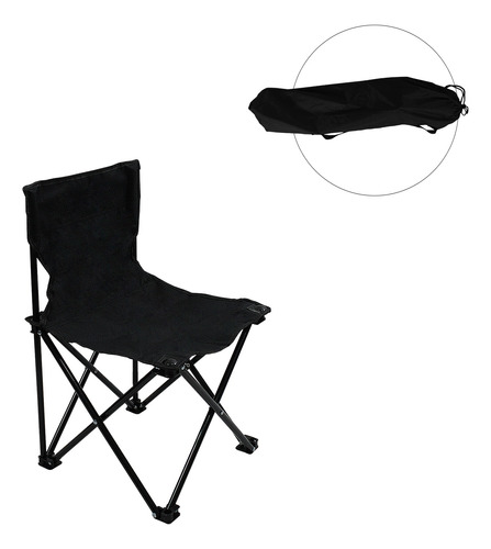 Silla Grande Plegable Portatil Playa Camping Jardin 60x45cm