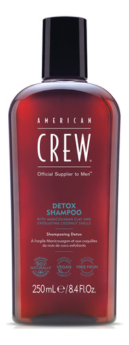 American Crew - Champú Desintoxicante Para Hombre De Ameri.