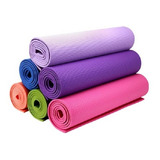 Colchoneta Mat Yoga Pilates Fitness Gym 180cm X65cm X5 Mm 