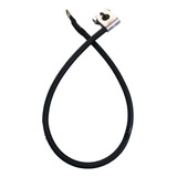 Cable De Bateria Negativo Con Borne Y Ojal 70 Cm