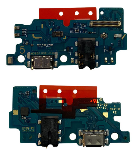 Placa Conector De Carga Compativel A50 A505 Com C.i Turbo