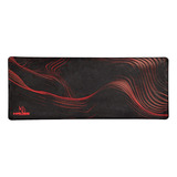 Mouse Pad Gamer 60x30 Cm Kross Ke-mp1013 Preto C/ Vermelho