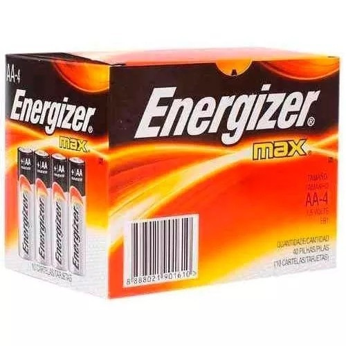 Energizer Pila Aa Alcalina Caja 10 Packs Local Zona Recoleta