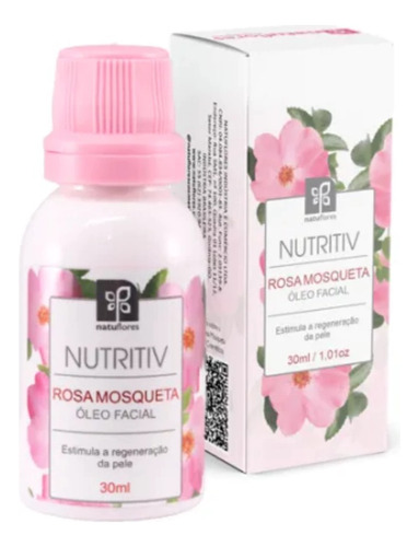 Óleo De Rosa Mosqueta Para Pele Nutritiv 30ml Natuflores