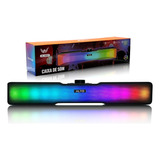 Soundbar Rgb 1200mah Sound Bar Design Slim Rgb Bluetooth