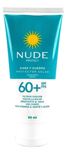 Nude Protect Cara Y Cuerpo 60 - Ml - mL a $389