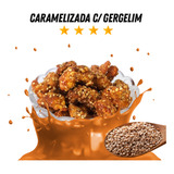 Castanha De Caju Caramelizada Com Gergelim 1kg - P&p