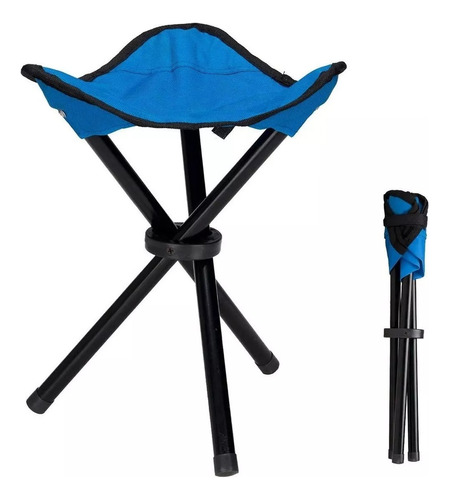 Banquito Plegable Camping 3 Patas Silla Plegable Banco Silla