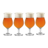 Set De 4 Copas Cerveza Praga 442ml Cristar