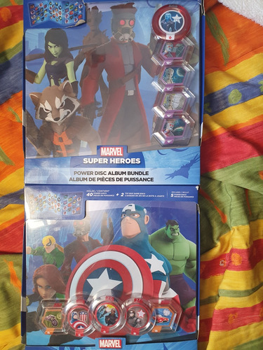 Disney Infinity Marvel Super Heroes Power Disc 2 Album Bundl
