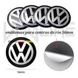 Emblemas Vw Para Centros Rin 56mm Golf Polo Vento Jetta