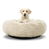 Cama Redonda Lavable Para Perros Grandes, Cama Donut Para Pe