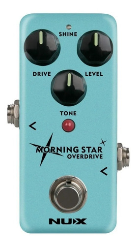 Pedal Guitarra Nux Nod3 Morning Star Overdrive 