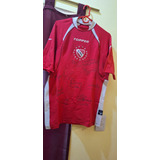 Camiseta Independiente Con Firmas De Jugadores 2001