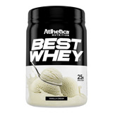 Suplemento Em Pó Atlhetica Nutrition  Best Whey Best Whey Proteínas Best Whey Sabor  Vanilla Cream Em Pote De 450g