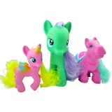 Combo X3 Modelos Unicornio Pony Para Peinar Pelo Largo Rg