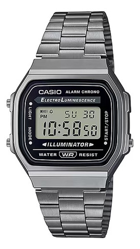 Reloj Casio Digital Vintage  A168wgg Megatime Garantia 