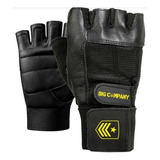 Kit X 2 Guantes Fitness Musculacion Cuero Con Muñequera 