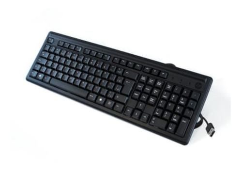 Teclado Hp Wired Keyboard 100 Usb Usado Bom Estado